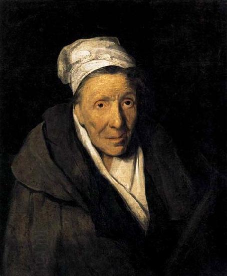 Theodore   Gericault A Madwoman and Compulsive Gambler oil painting picture